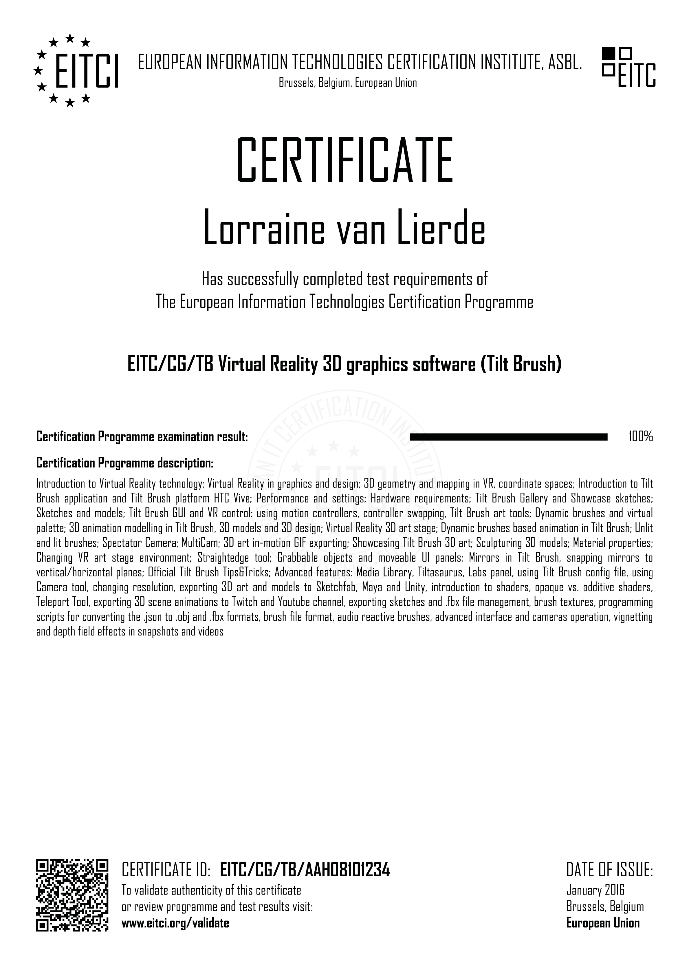 EITCA/CG Computer Graphics Academy - Image 21